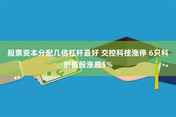 股票资本分配几倍杠杆最好 交控科技涨停 6只科创板股涨超5%