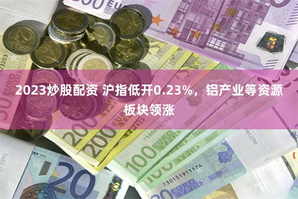 2023炒股配资 沪指低开0.23%，铝产业等资源板块领涨