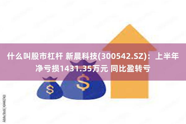 什么叫股市杠杆 新晨科技(300542.SZ)：上半年净亏损1431.35万元 同比盈转亏